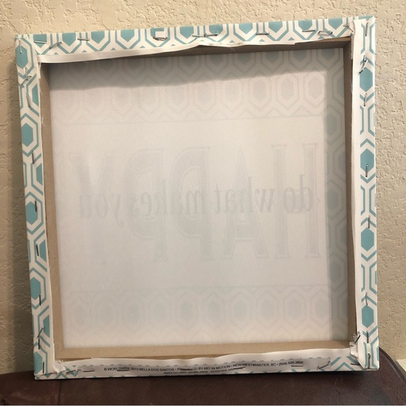 EUC “Do What Makes You Happy” Canvas - Picture 2 of 2